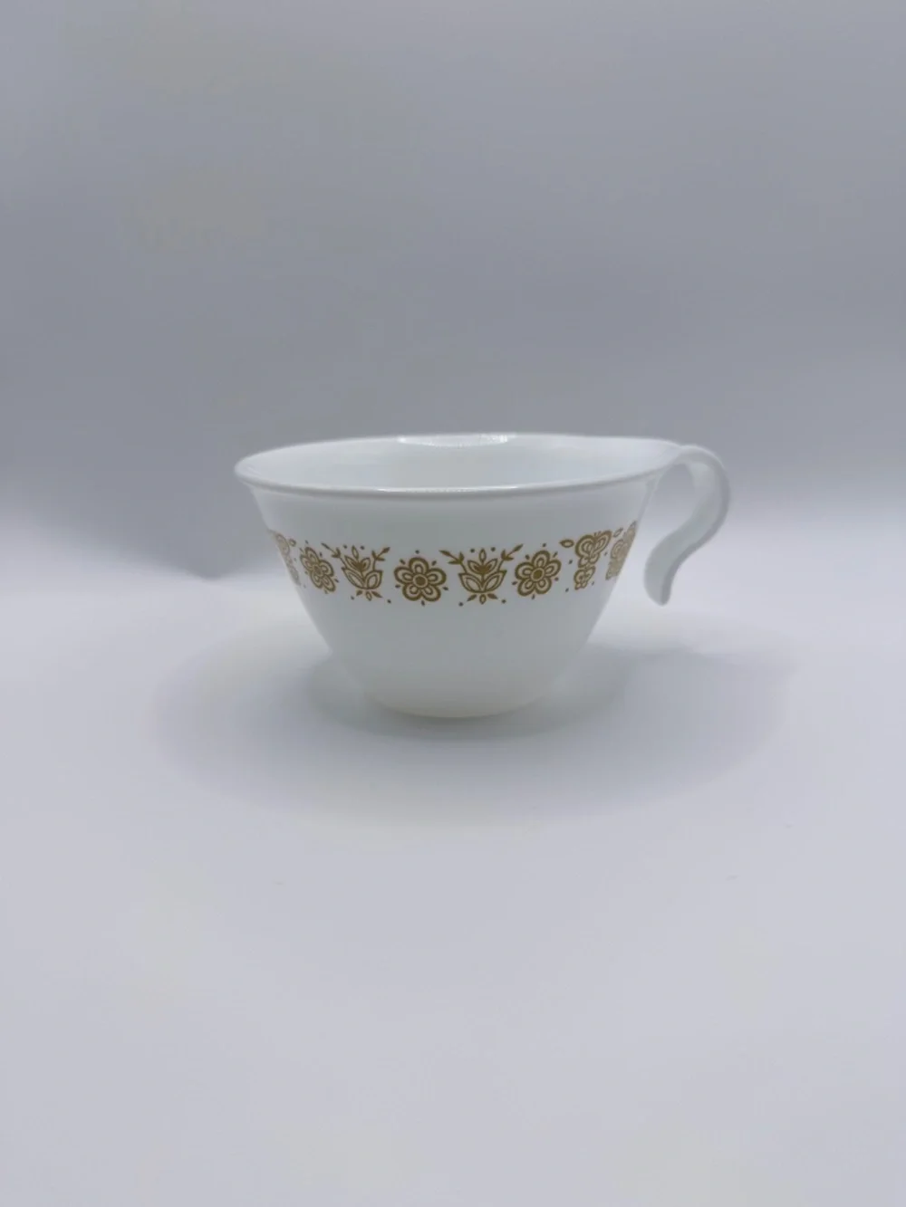 Vintage Corelle Butterfly Gold Coffee Tea Cup, 2.25